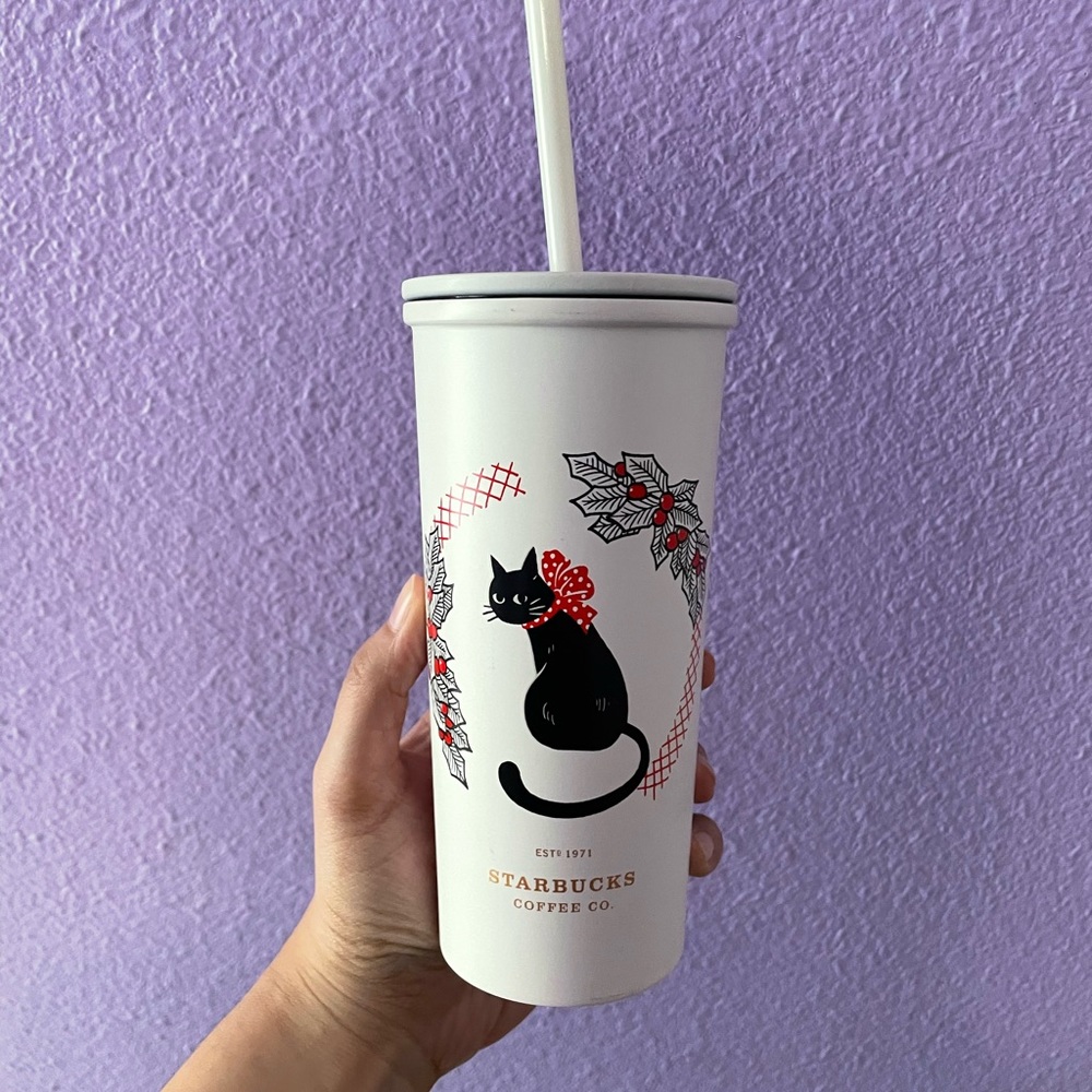 Limited edition Starbucks holiday stainless tumbler
